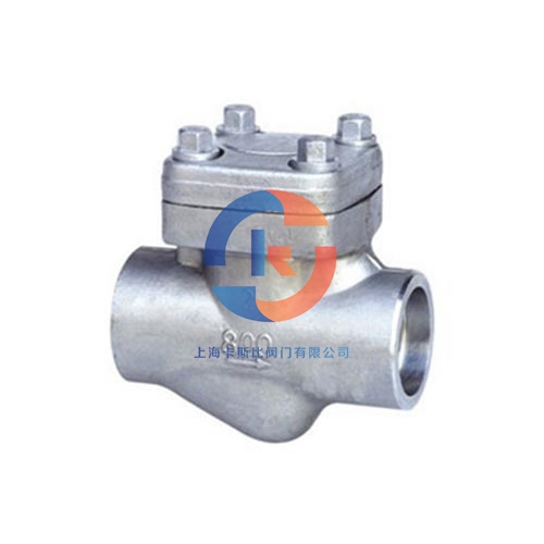 高压止回阀采用什么形式表示？